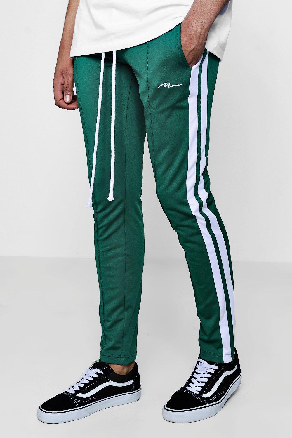 stripe tracksuit mens