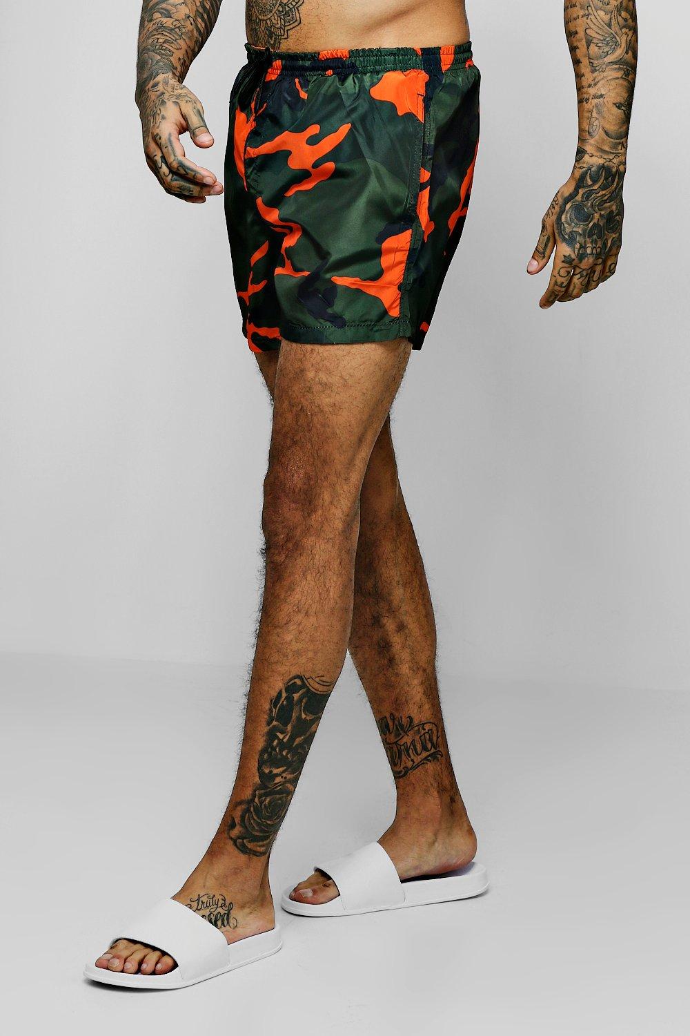 camouflage swim shorts