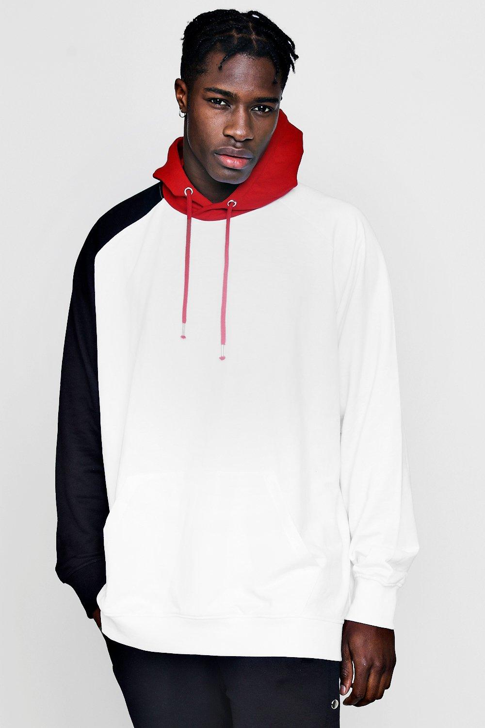 hoodie colour block