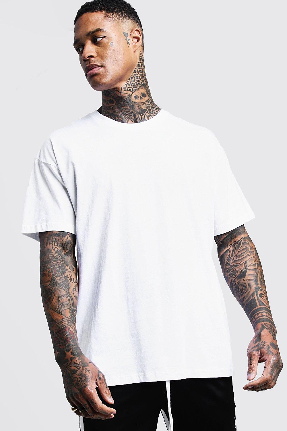 mens oversized crew neck