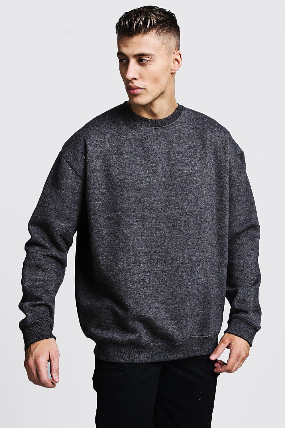 fleece oversized sweatshirt