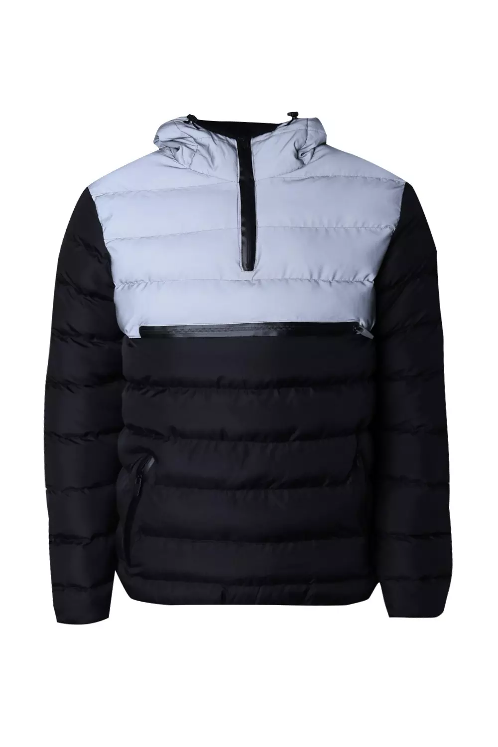 Brave soul 2024 reflective puffer jacket