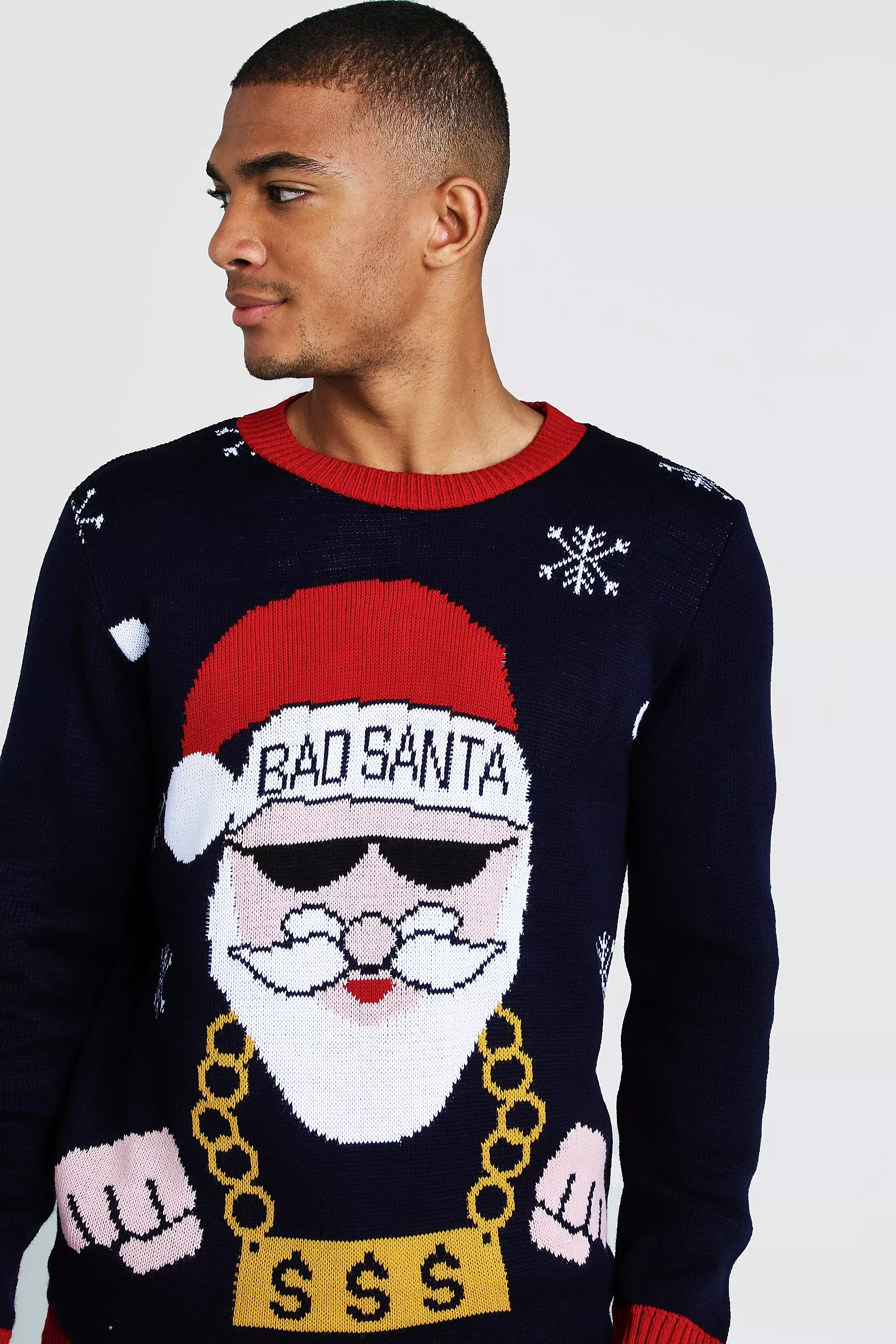 Bad clearance santa sweater