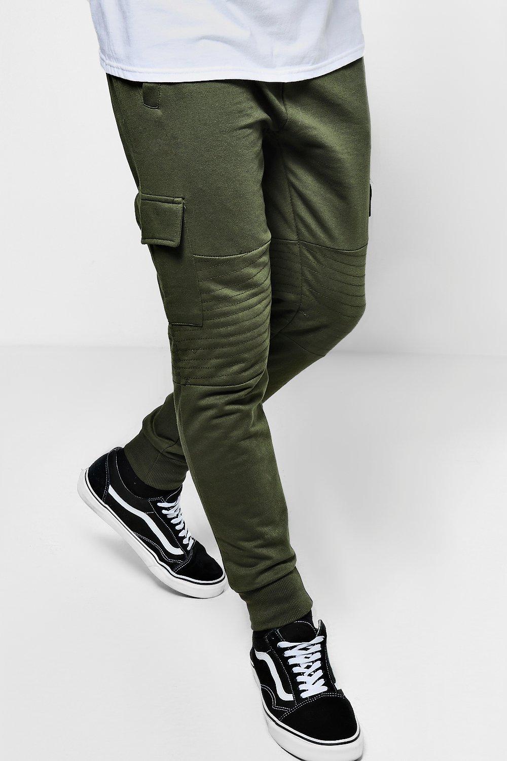 slim cargo joggers