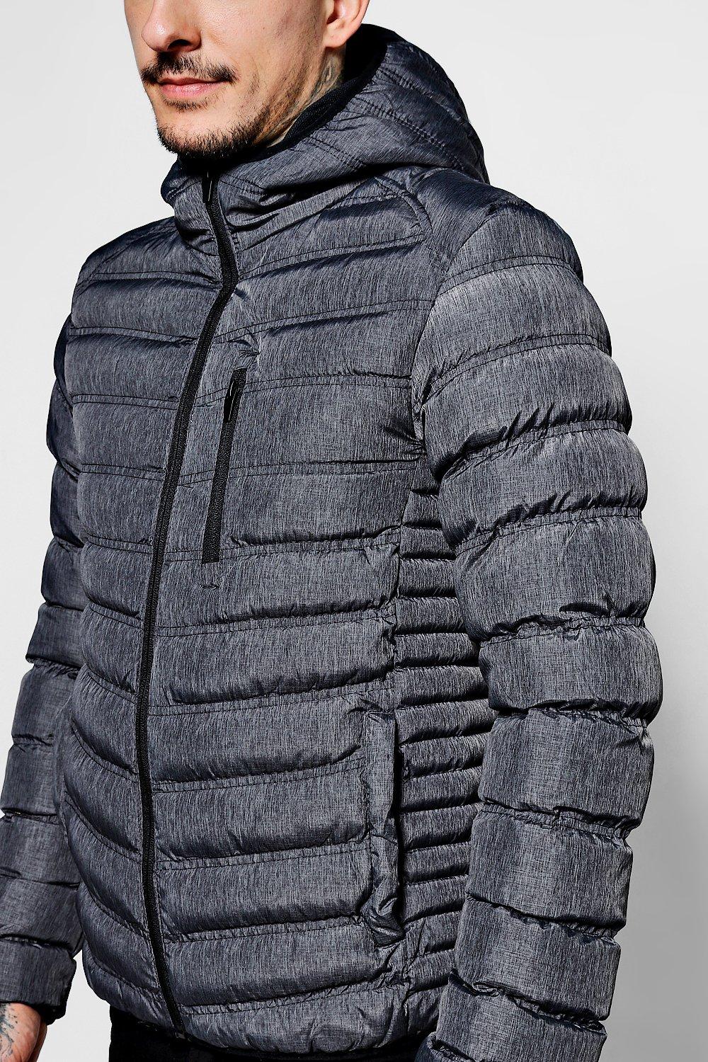 puffer jacket with chest pockets