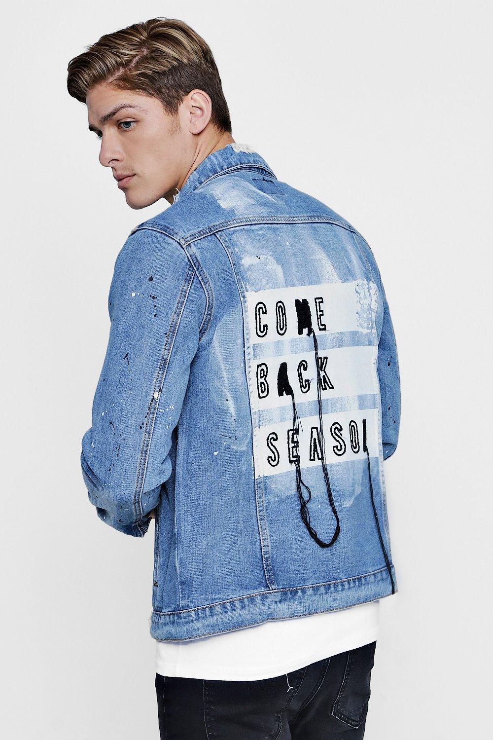 boohooman denim jacket