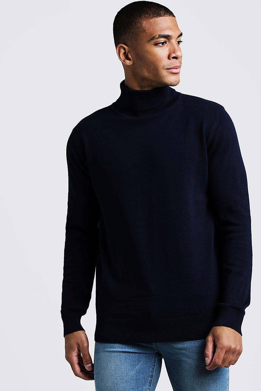 roll neck sweatshirt