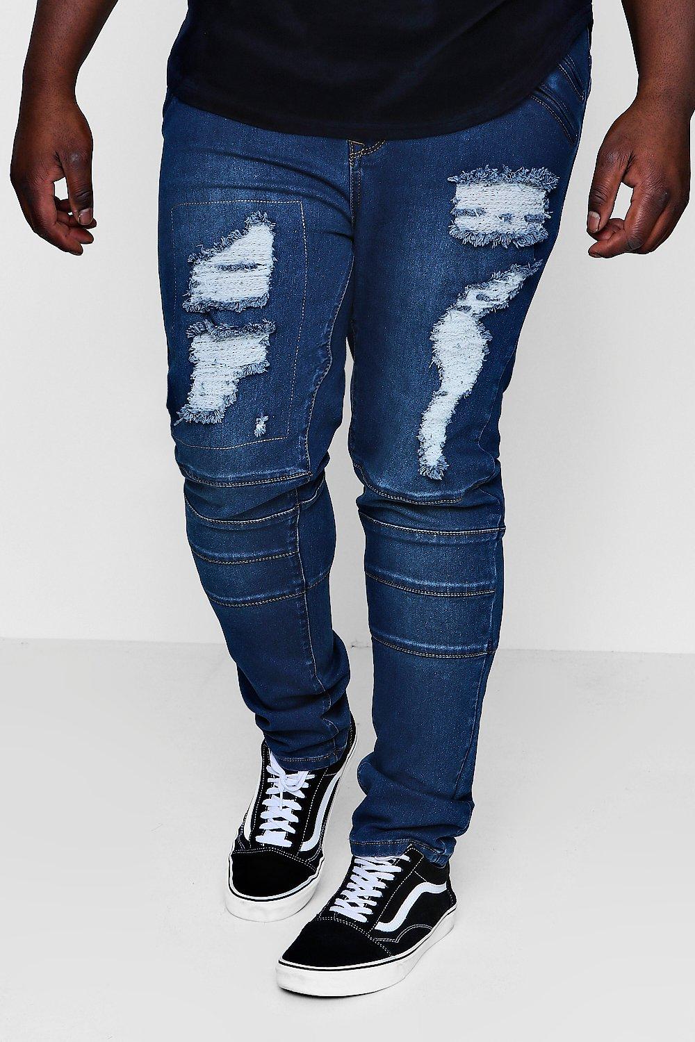 big and tall skinny jeans