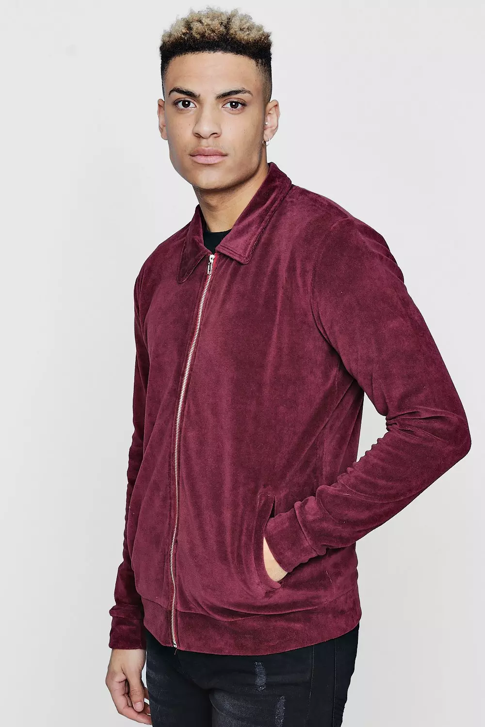 Velvet on sale harrington jacket