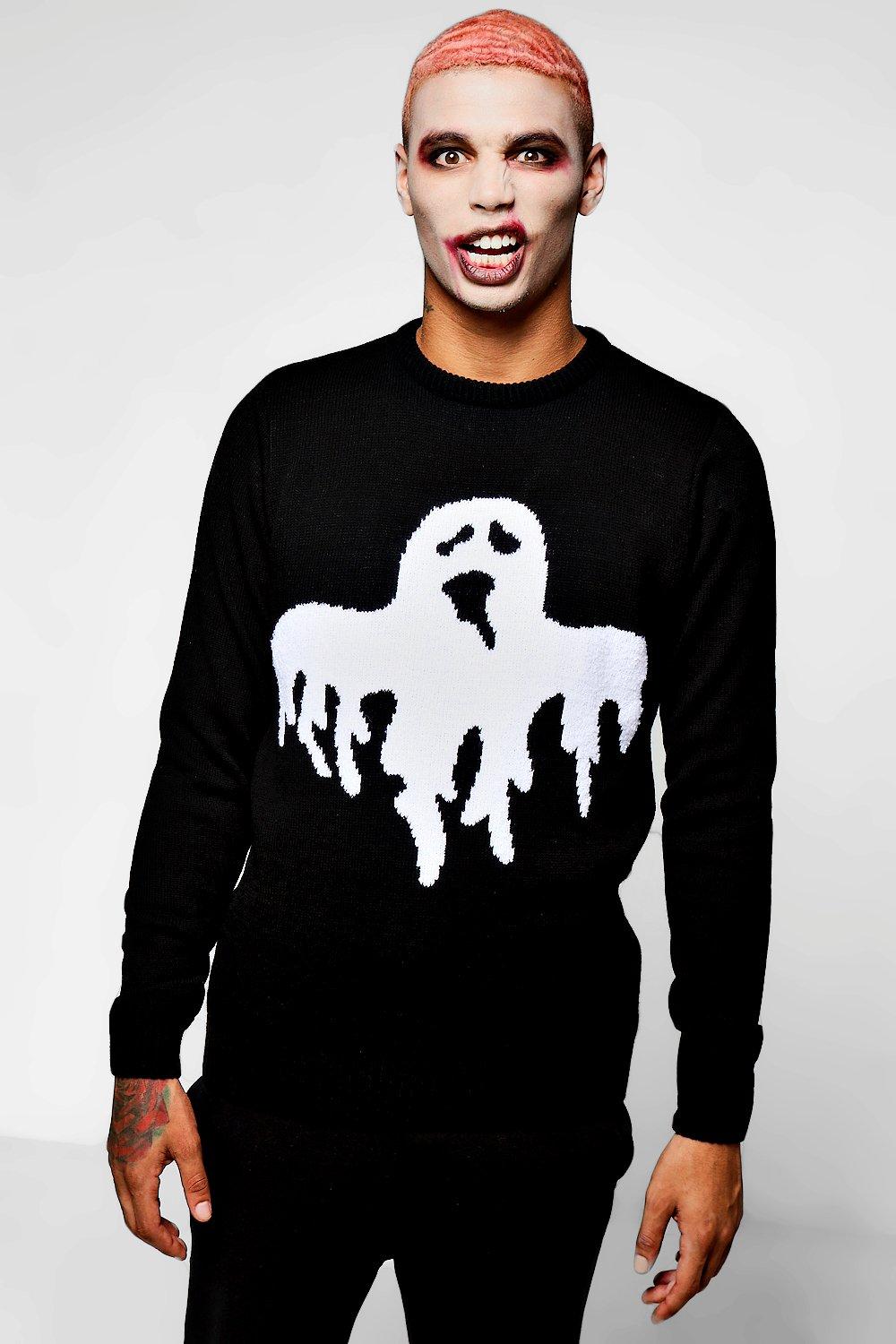 boohooman black jumper