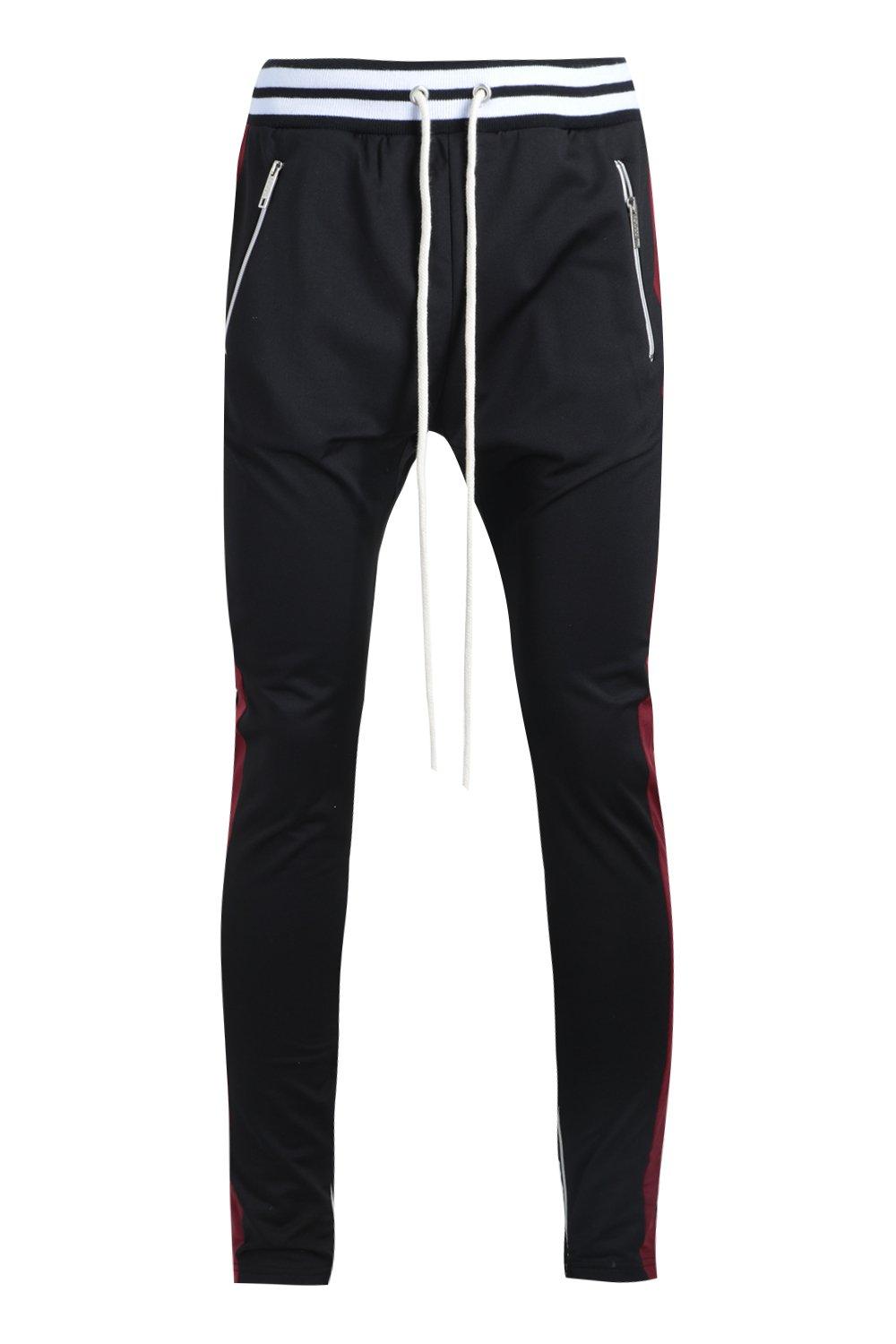 tricot color block jogger