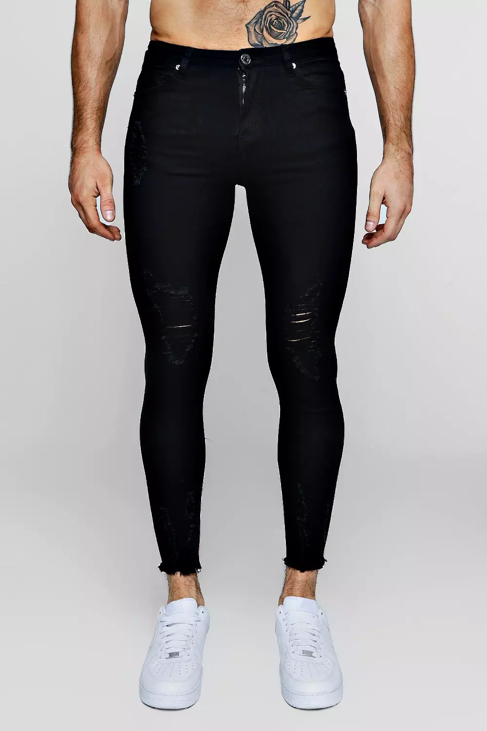 Skinny jeans online negros