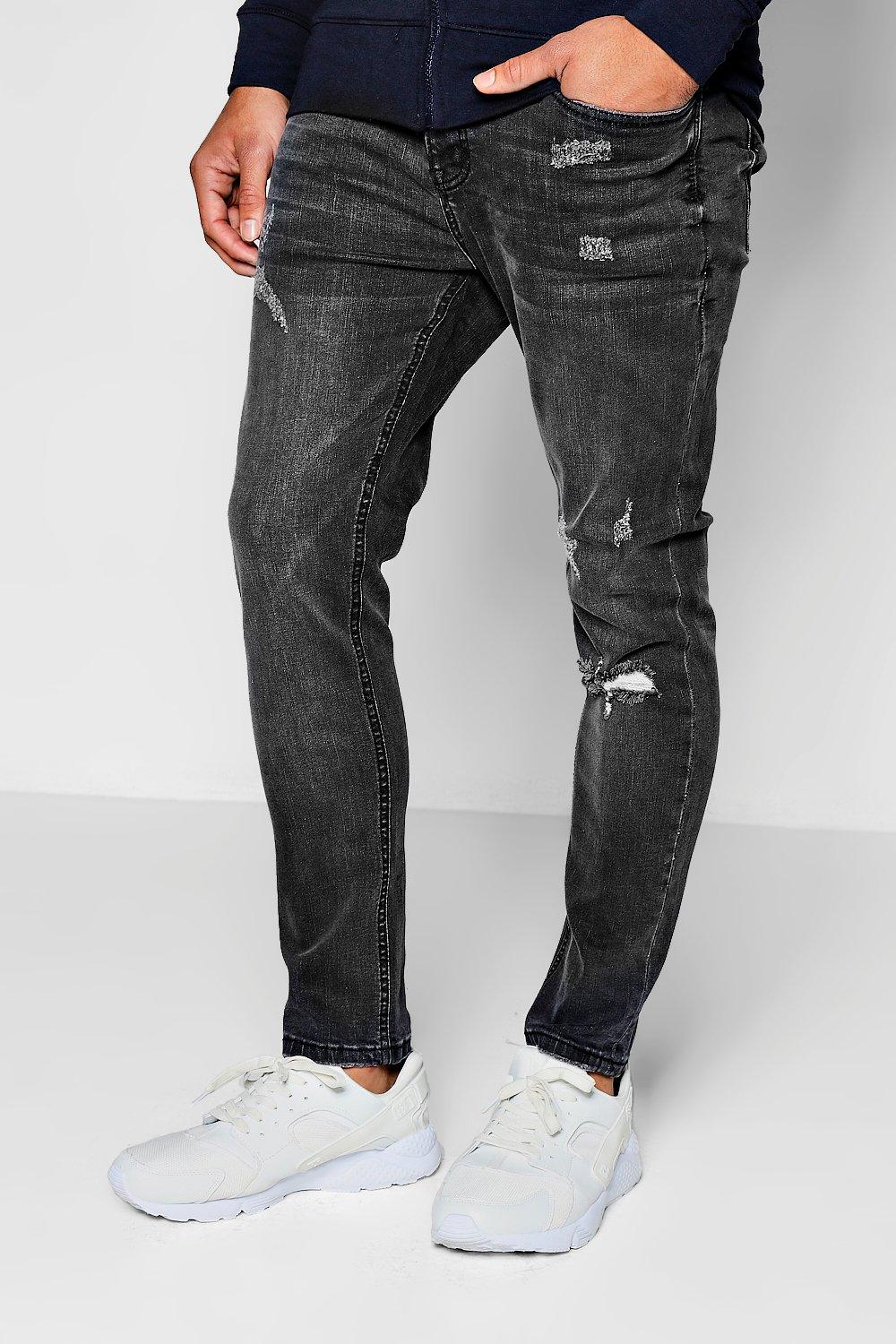 skinny ankle grazer jeans