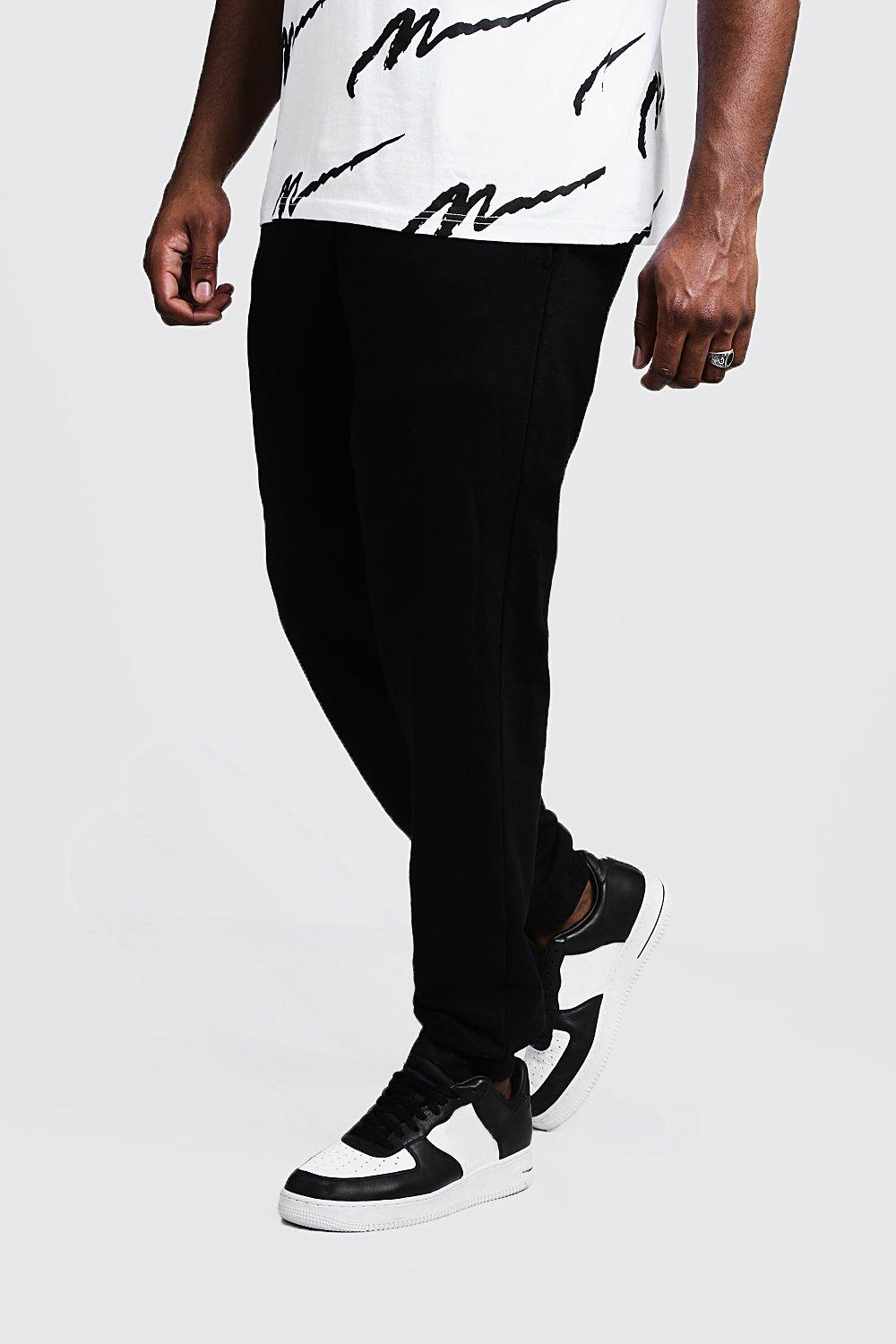 boohoo man black joggers