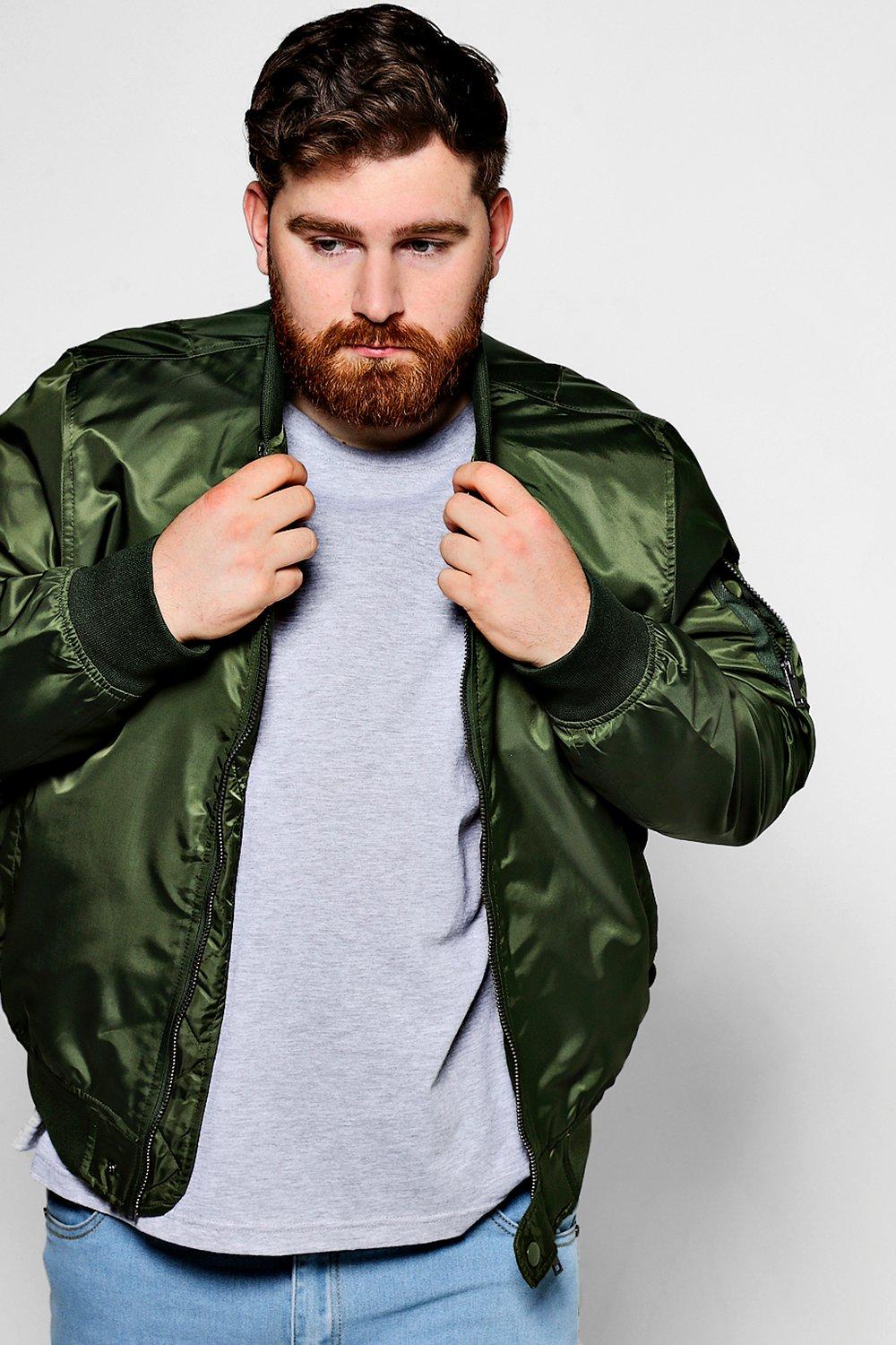 big and tall bomber jacket