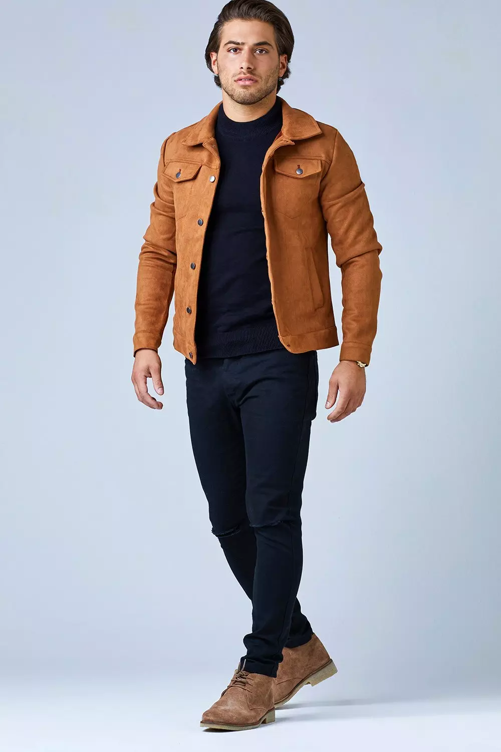 Trucker jacket clearance tan