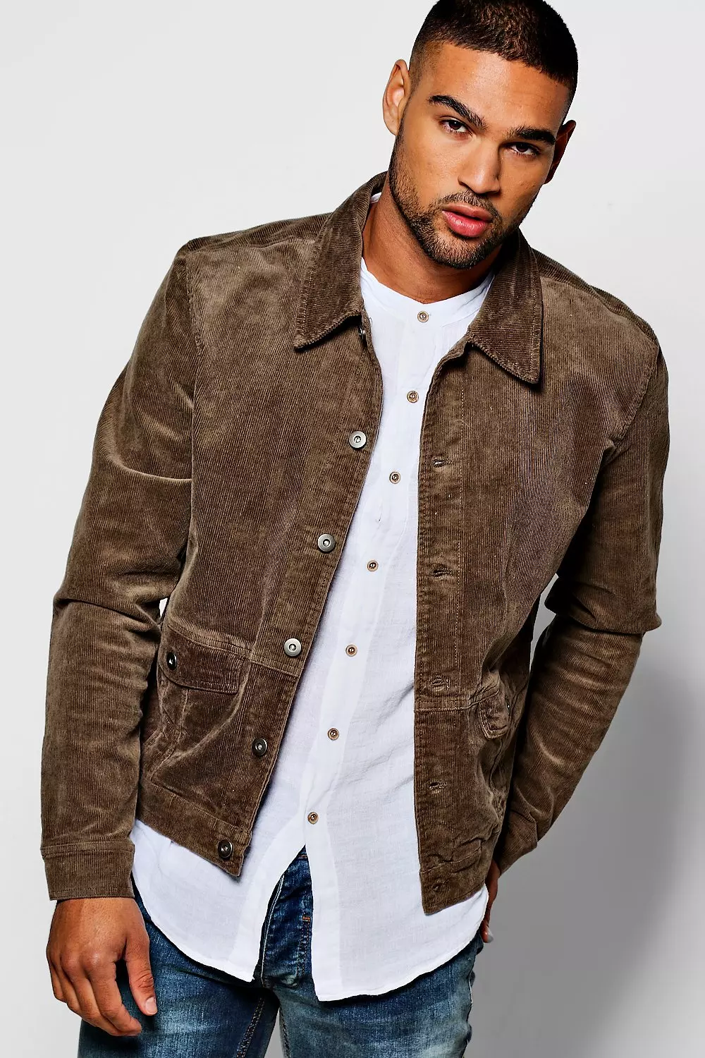 Mens corduroy outlet western jacket