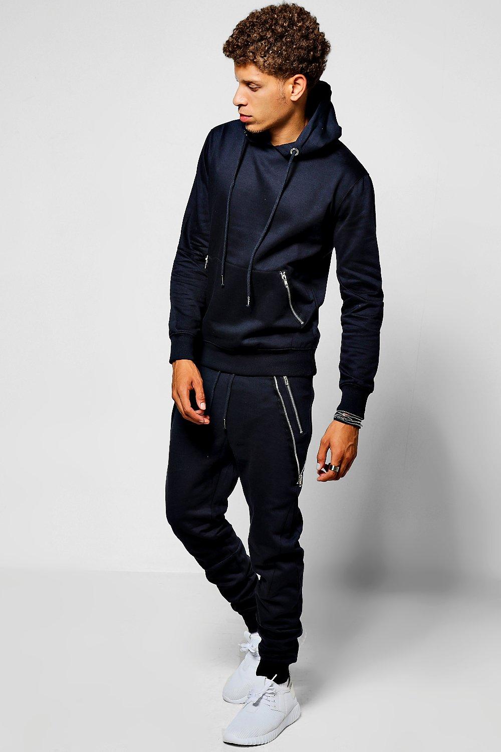 tracksuit with zip pockets