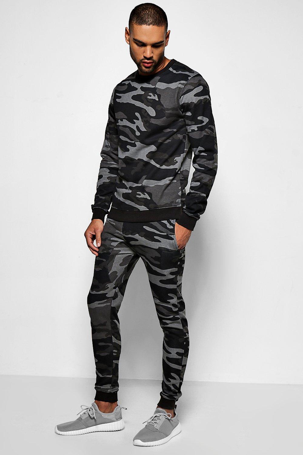 green camo tracksuit