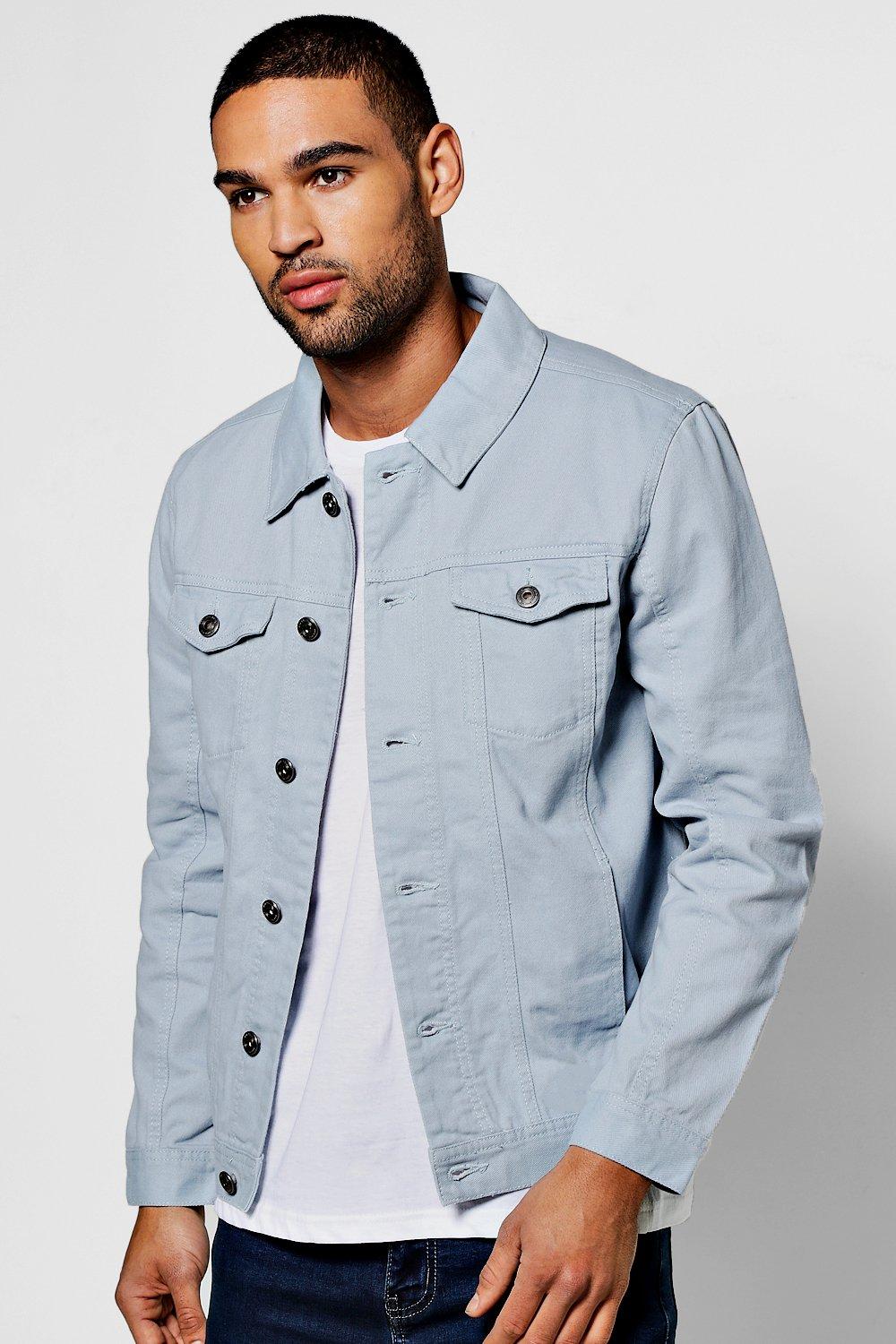 pale blue jacket