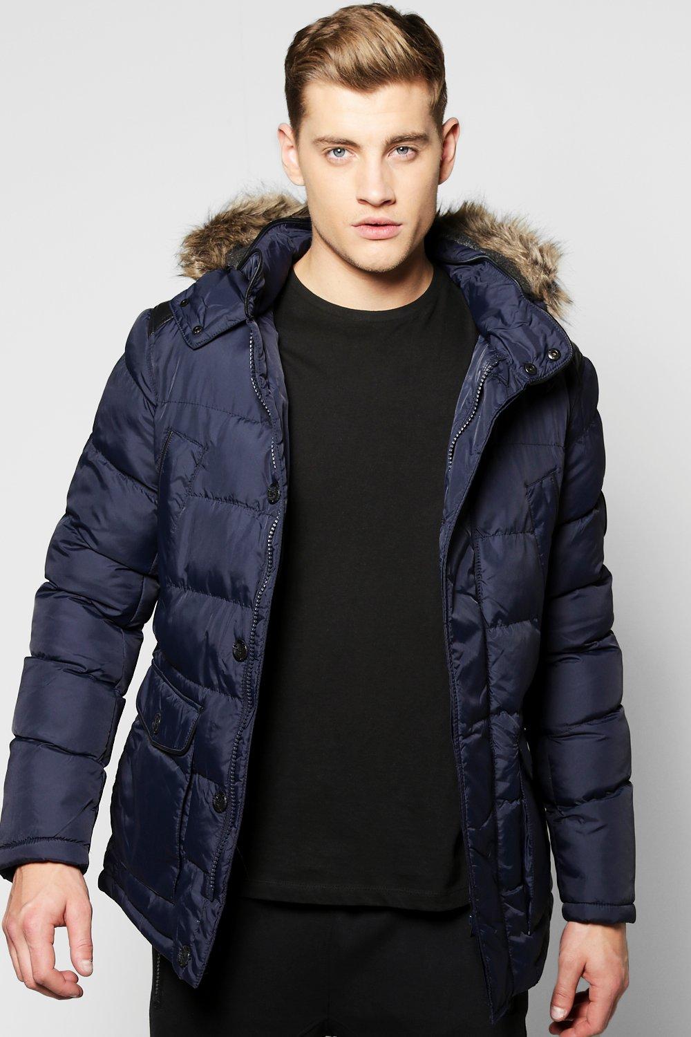 boohoo parka jacket