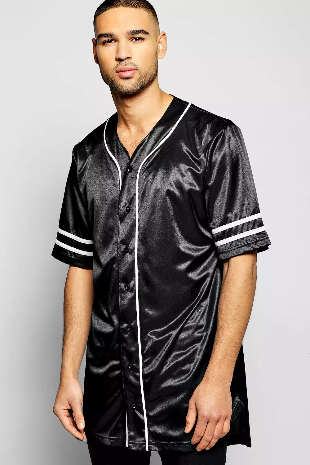 Oversized baseball jersey