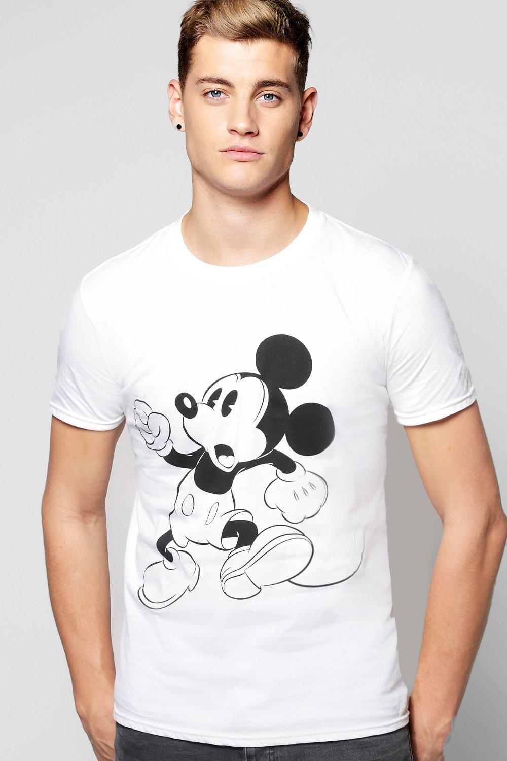 mickey mouse print shirt