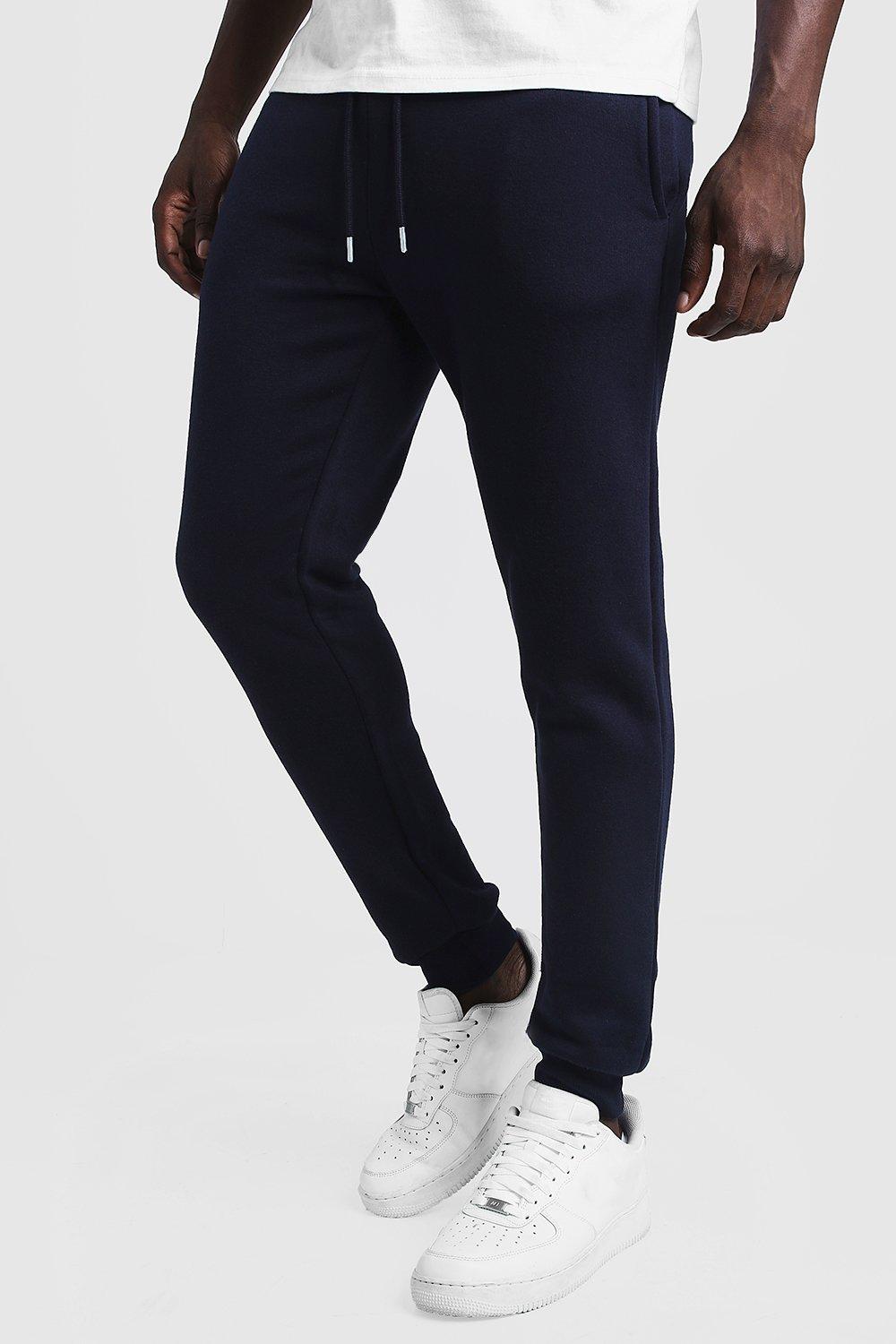 navy slim fit joggers