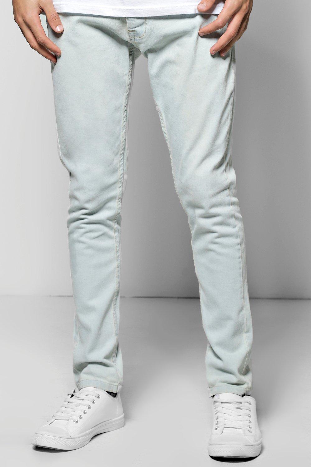 pale blue jeans