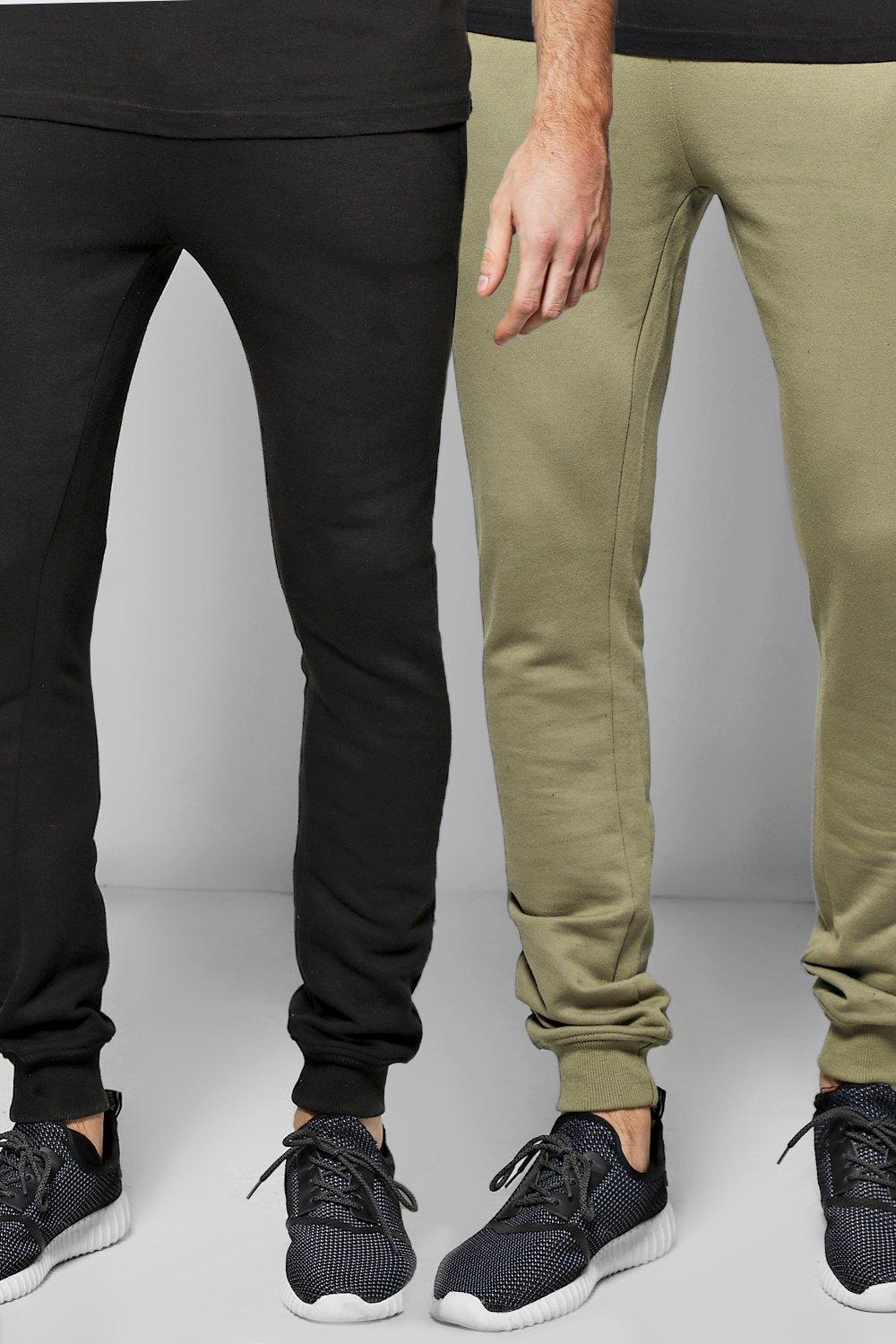 khaki skinny joggers