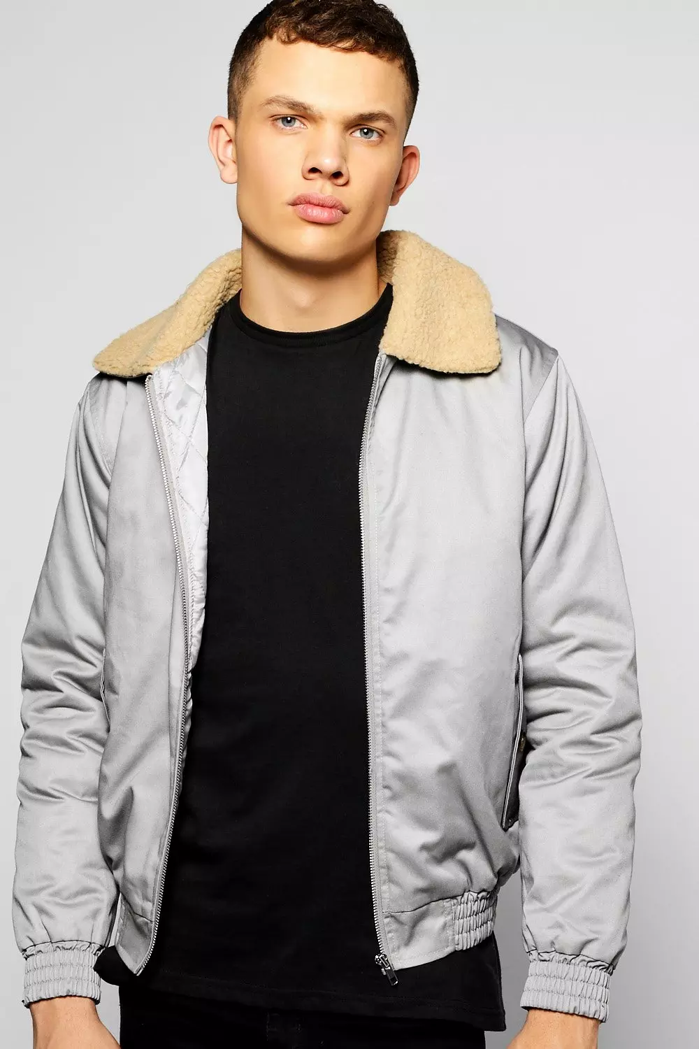 PADDED HARRINGTON JACKET