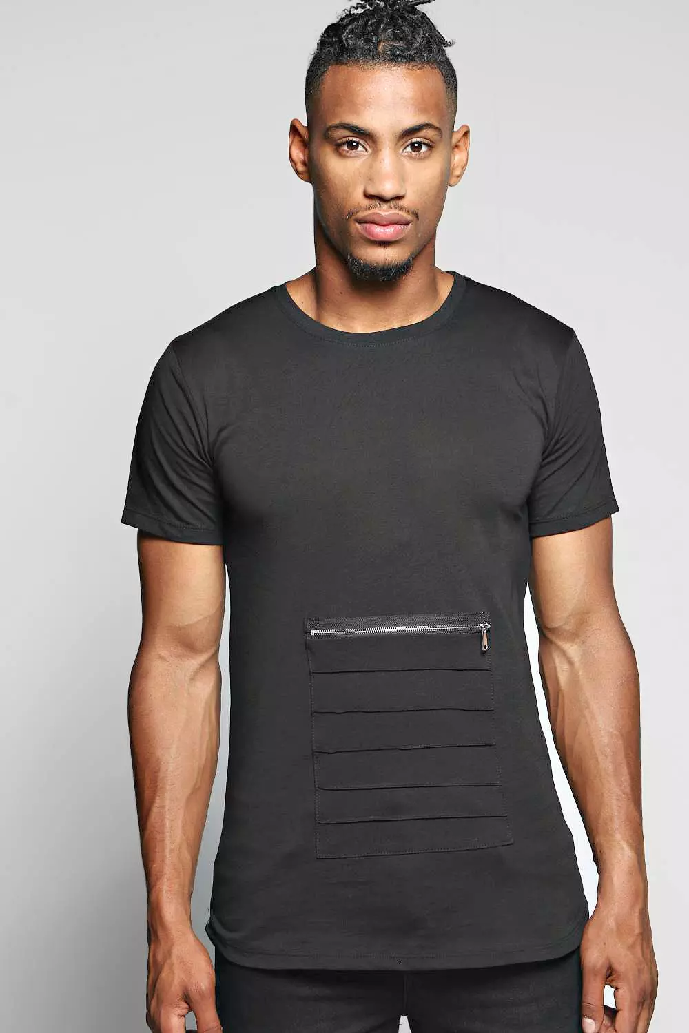 Authentic Longline Scoop Hem Tee