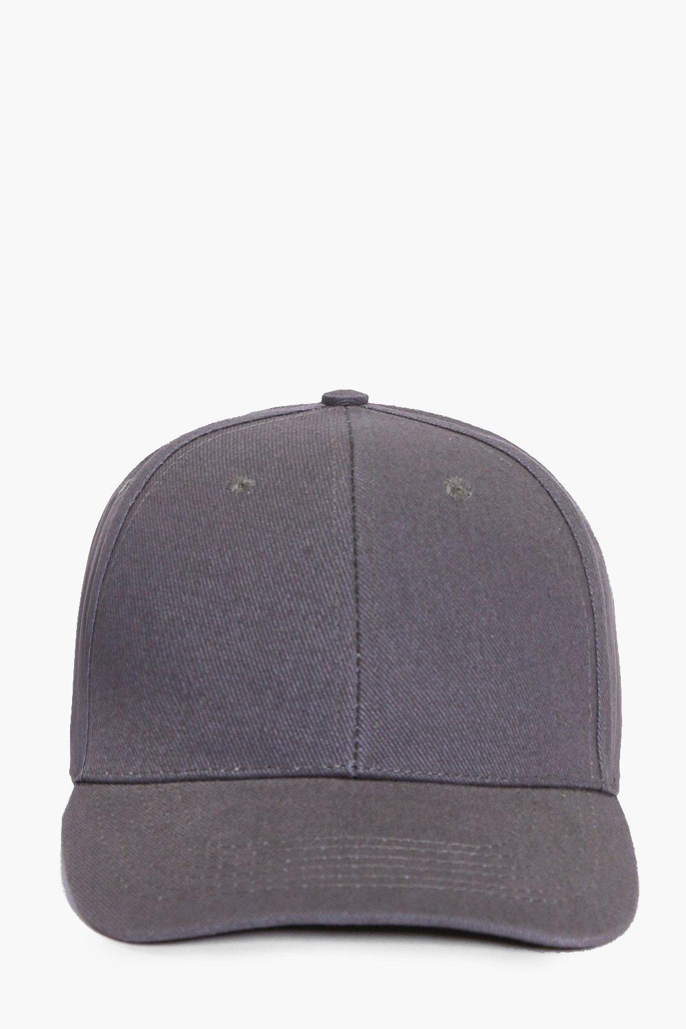 plain gray baseball cap