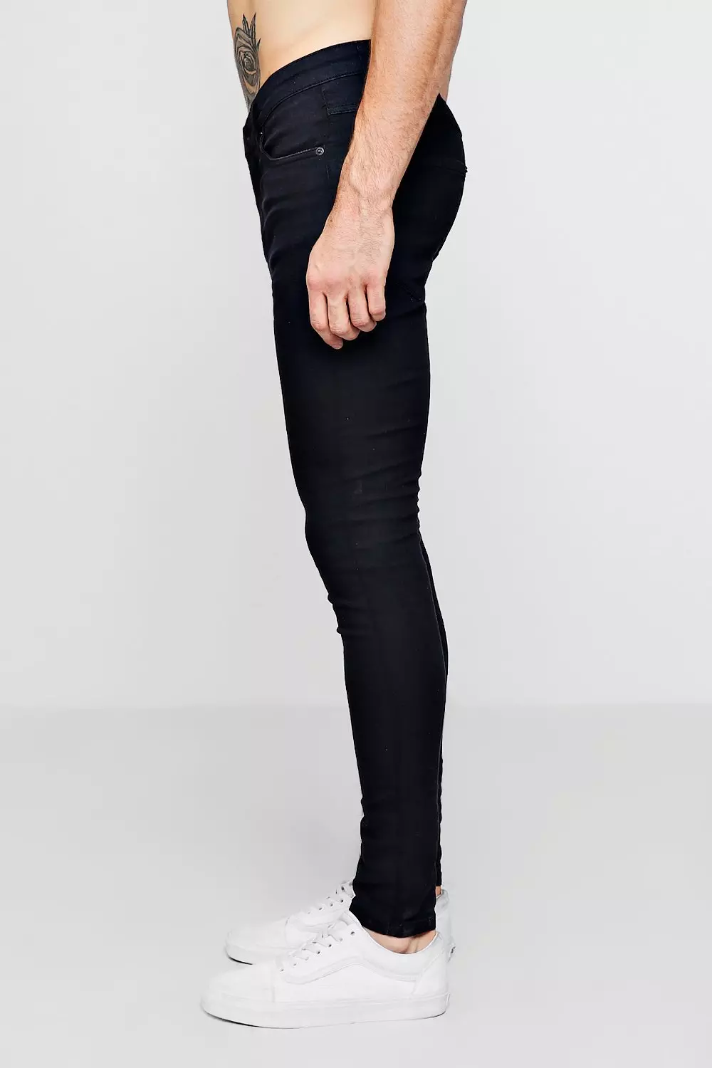 Spray on jeans hot sale black