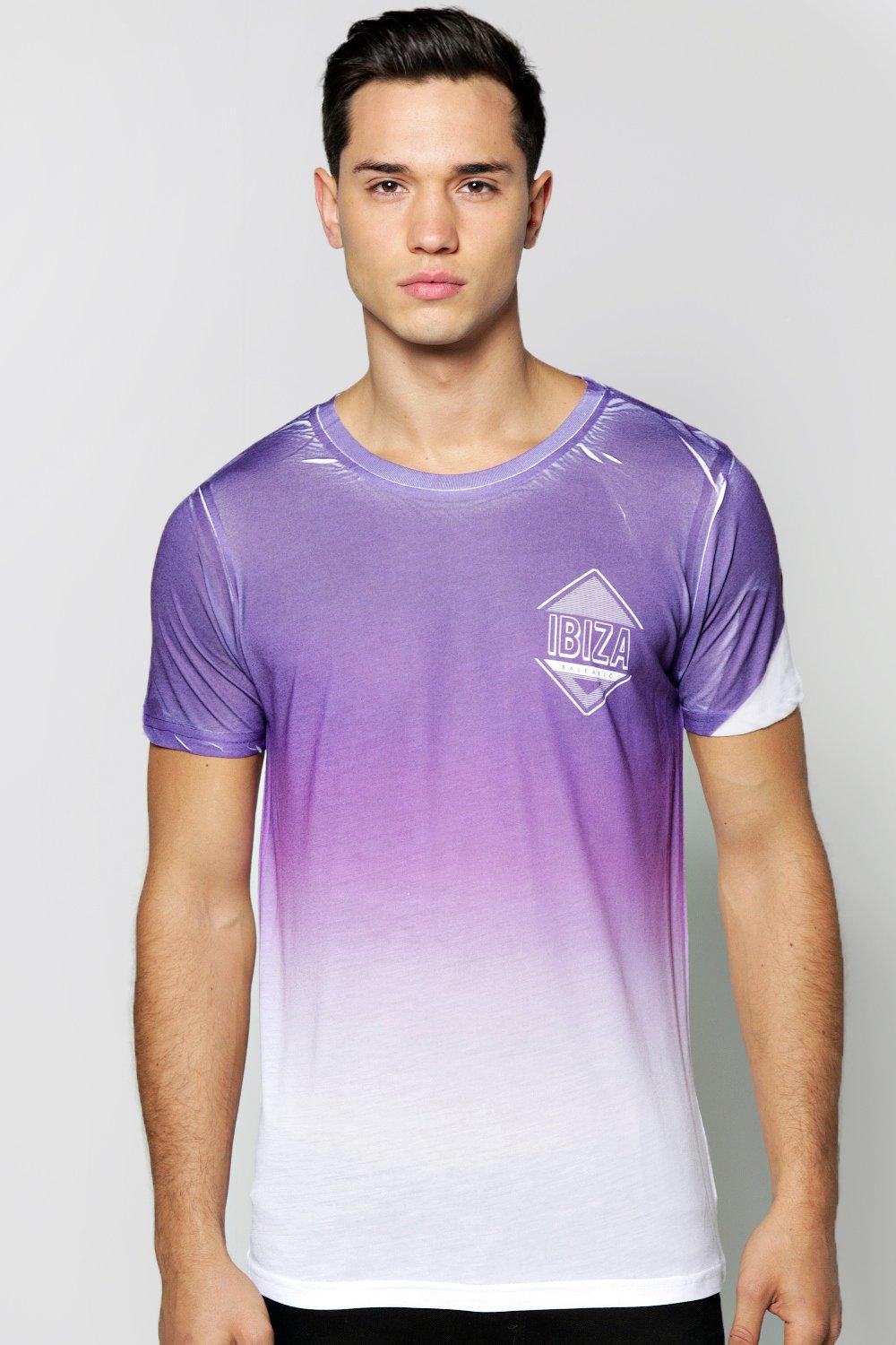 camisetas deportivas degradadas