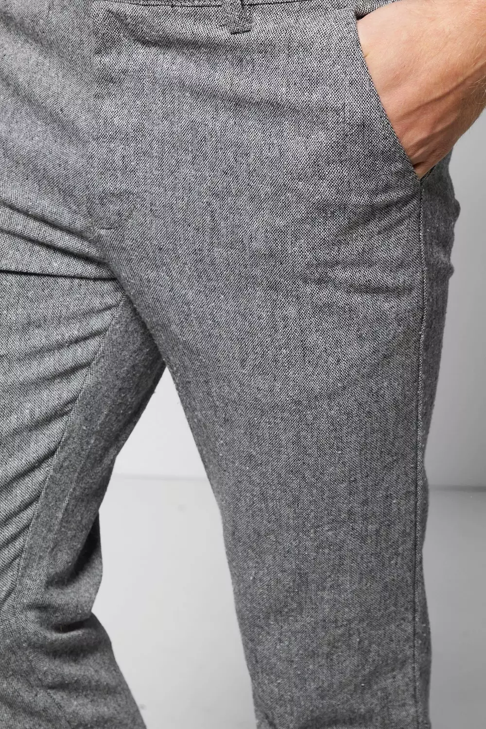 Tweed best sale skinny pants