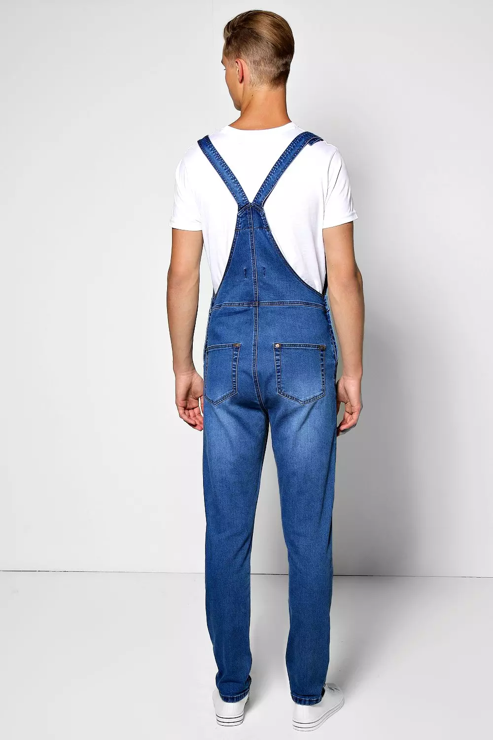 Slim fit hot sale denim dungarees