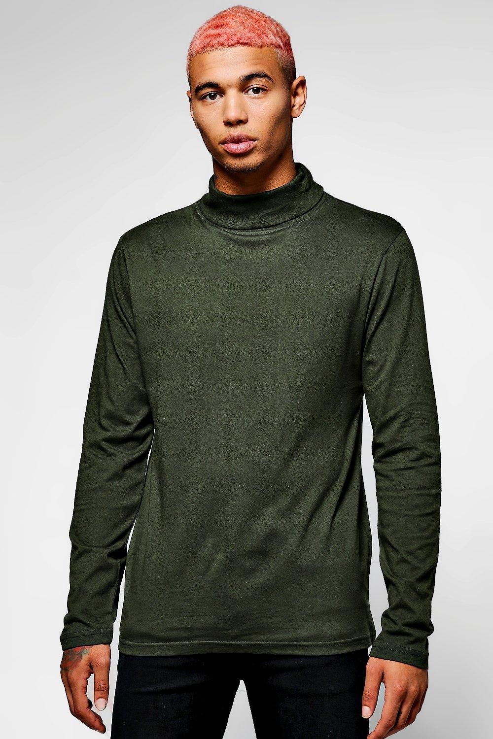 jersey roll neck