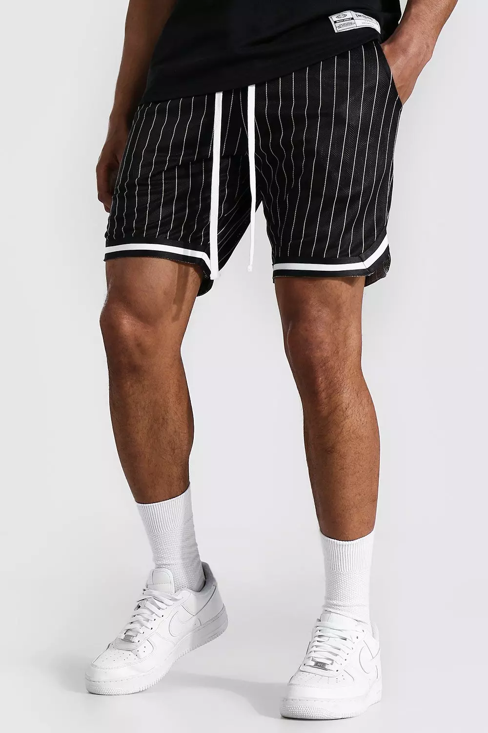 Pinstripe jordan best sale shorts