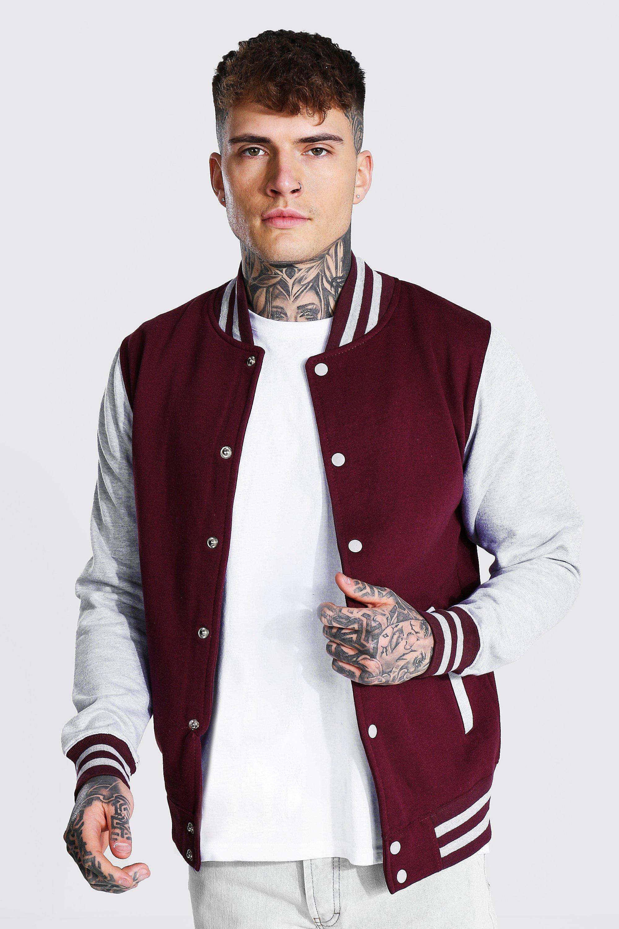 sports bomber jacket men