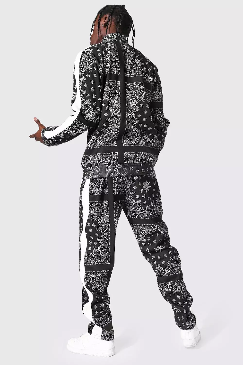 Gearhumans 3D Royal Blue Bandana Snoop Custom Tshirt Hoodie Apparel
