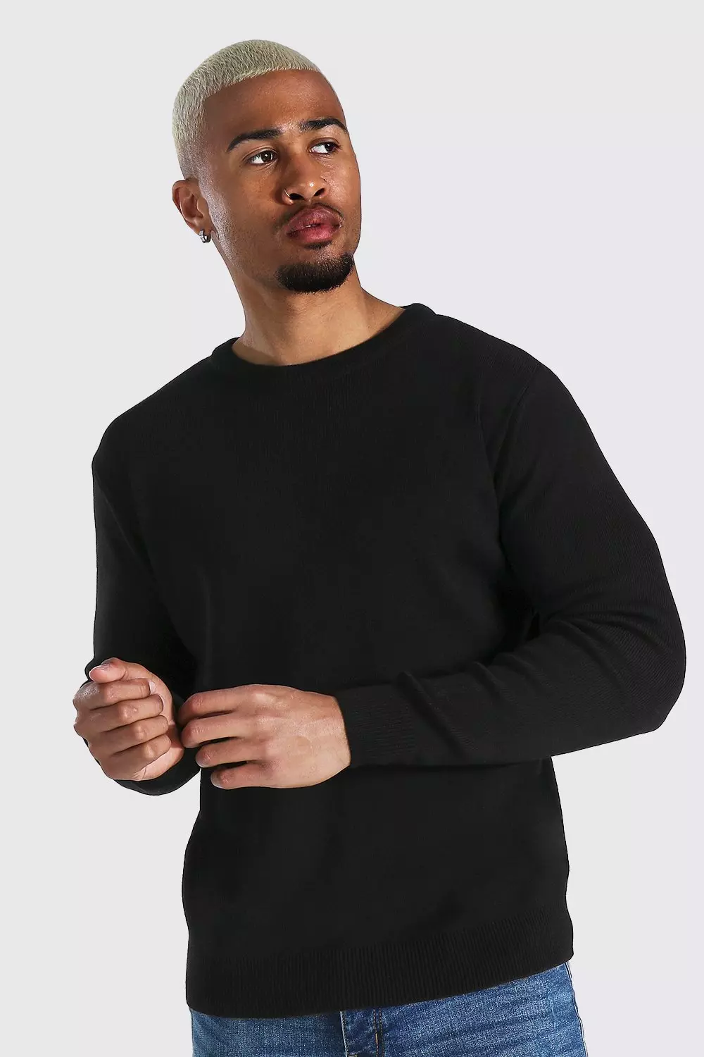 Crew best sale neck jumper