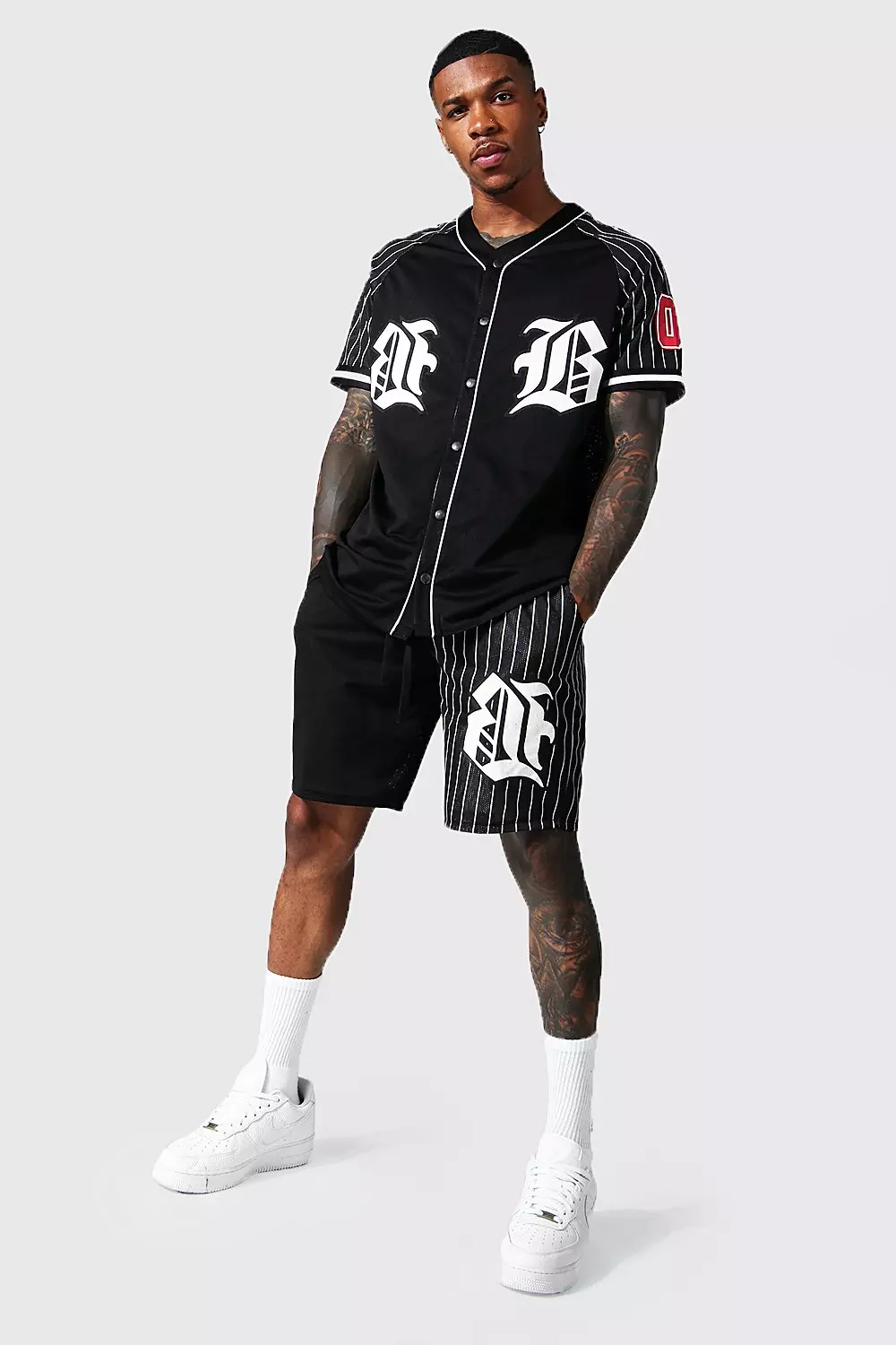 baseball jersey short