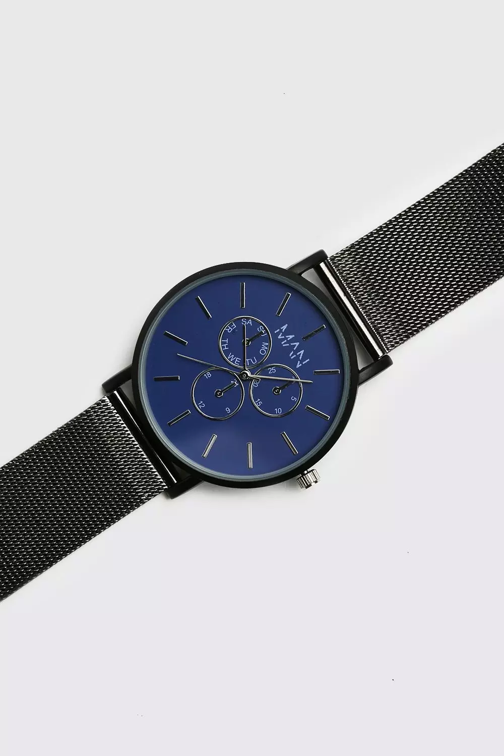 Mesh strap watch clearance mens