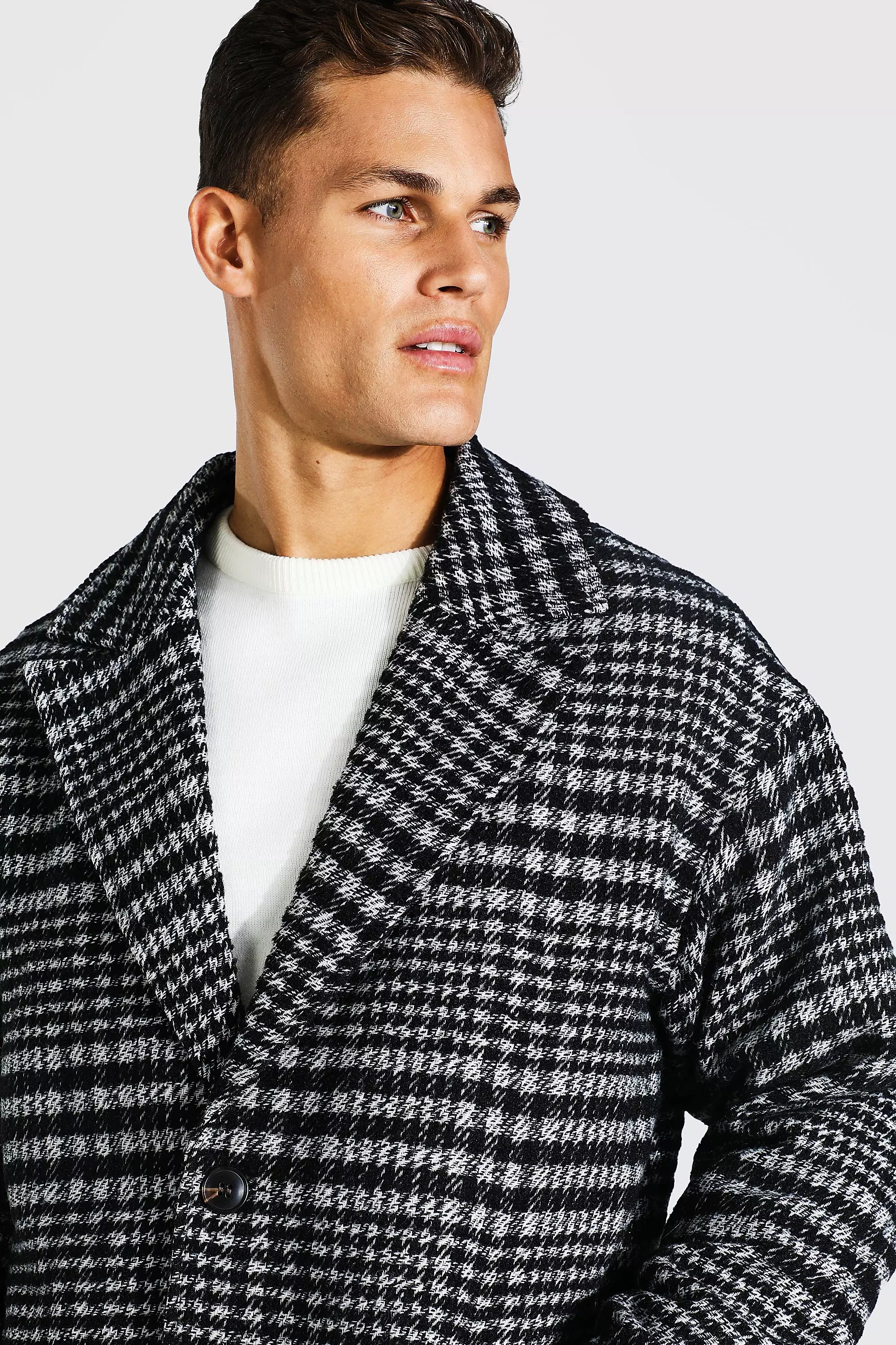 Prince of on sale wales check overcoat