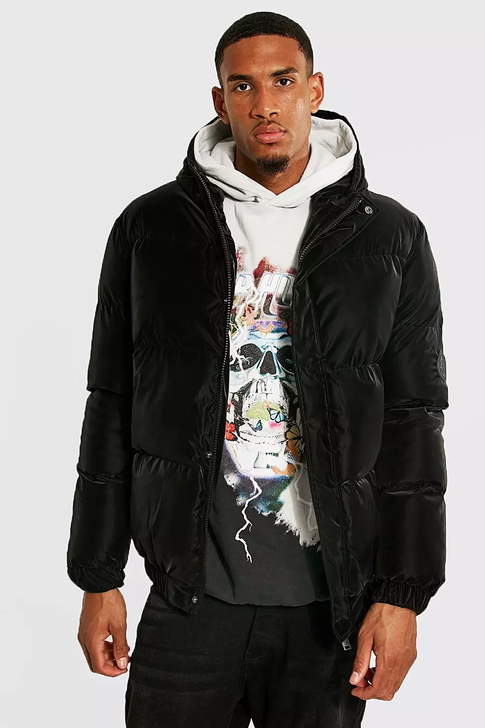 Soft cheap puffer jacket