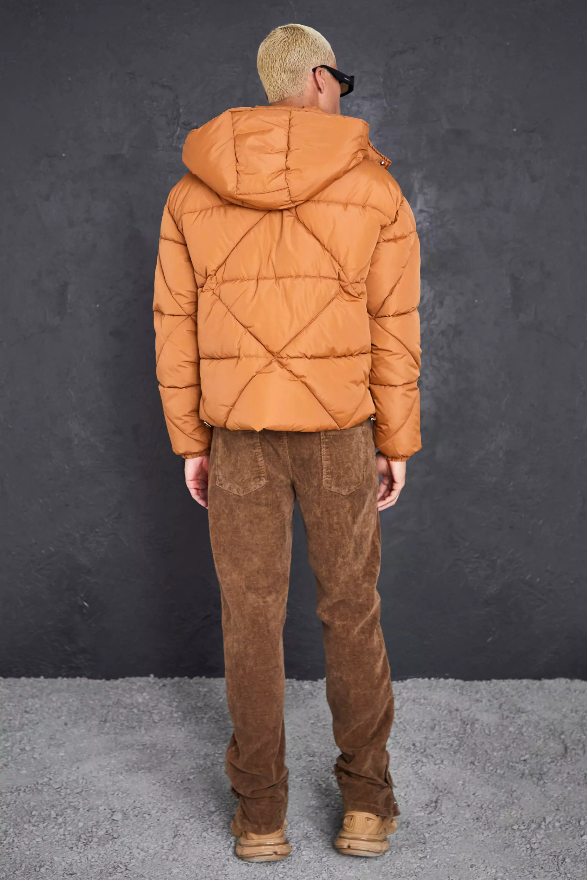 Abstract Quilted Puffer