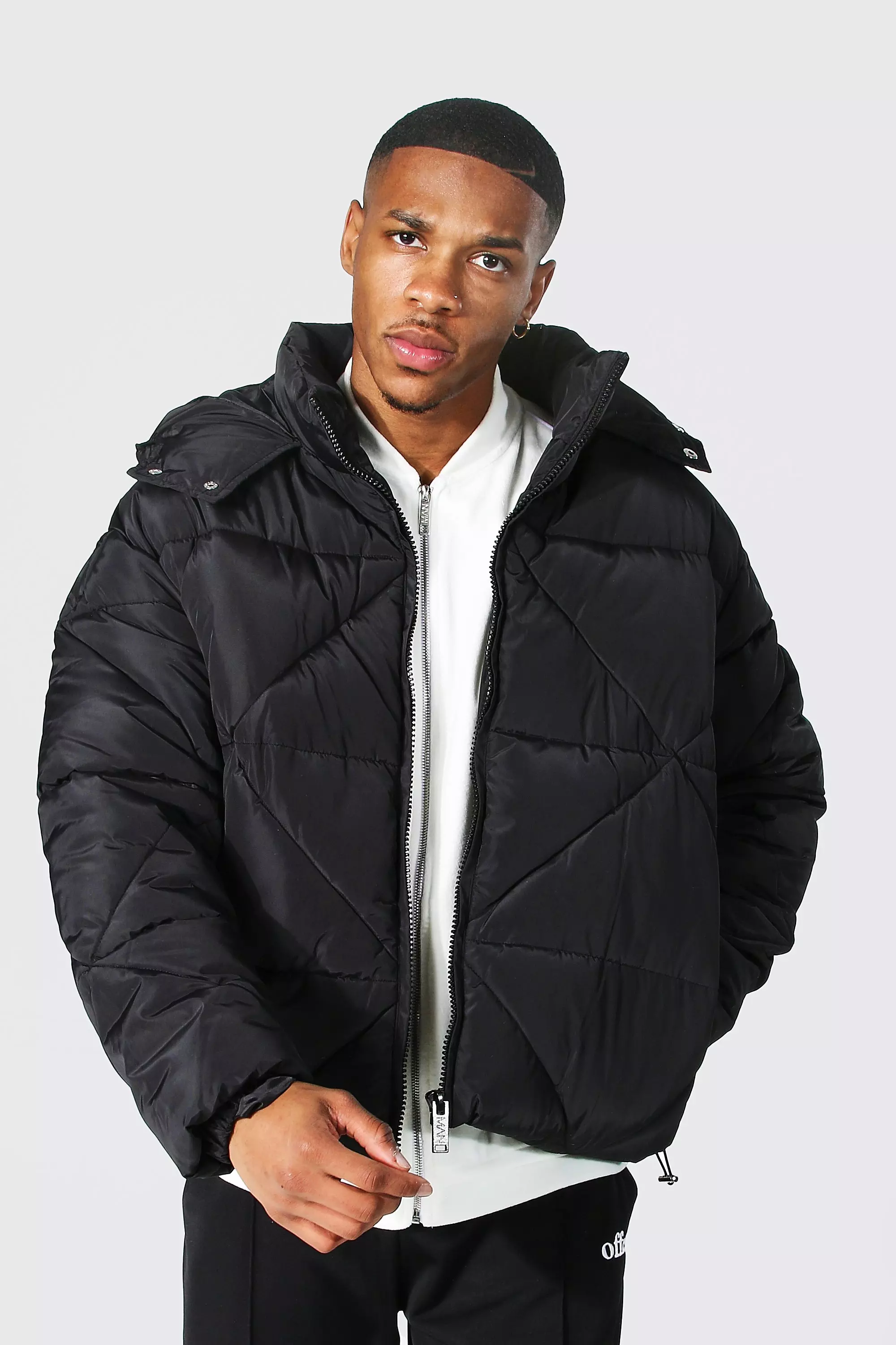 Abstract Quilted Puffer