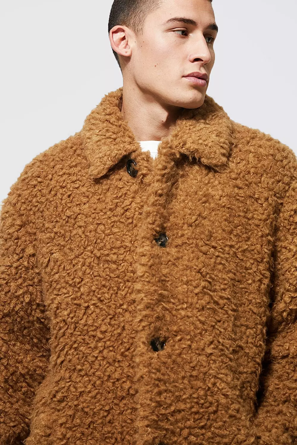 Men's Faux Fur Jackets, Teddy & Shearling Coats