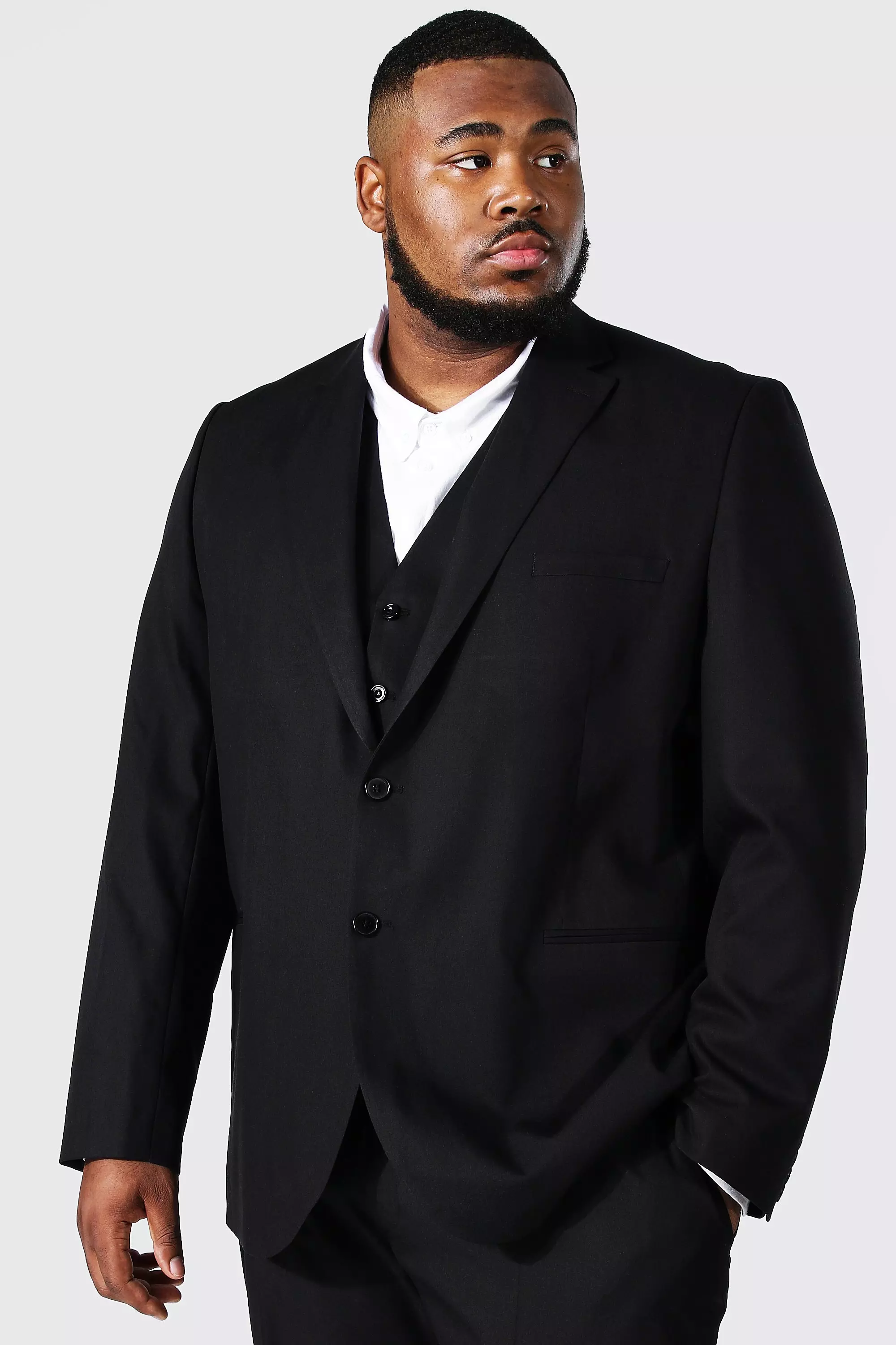 Slim Single Breasted Suit Jacket